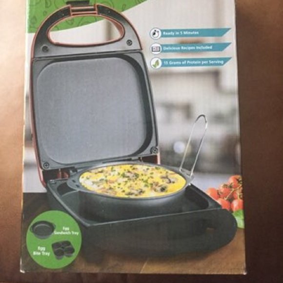 Breakfast Maker (Egg Bites, Omelets, Breakfast Sandwiches) Brand: Brentwood New - Picture 1 of 4